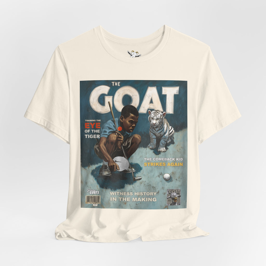 The GOAT Vintage Boxing Tee — "Eye of the Tiger" Retro Sports Graphic Shirt