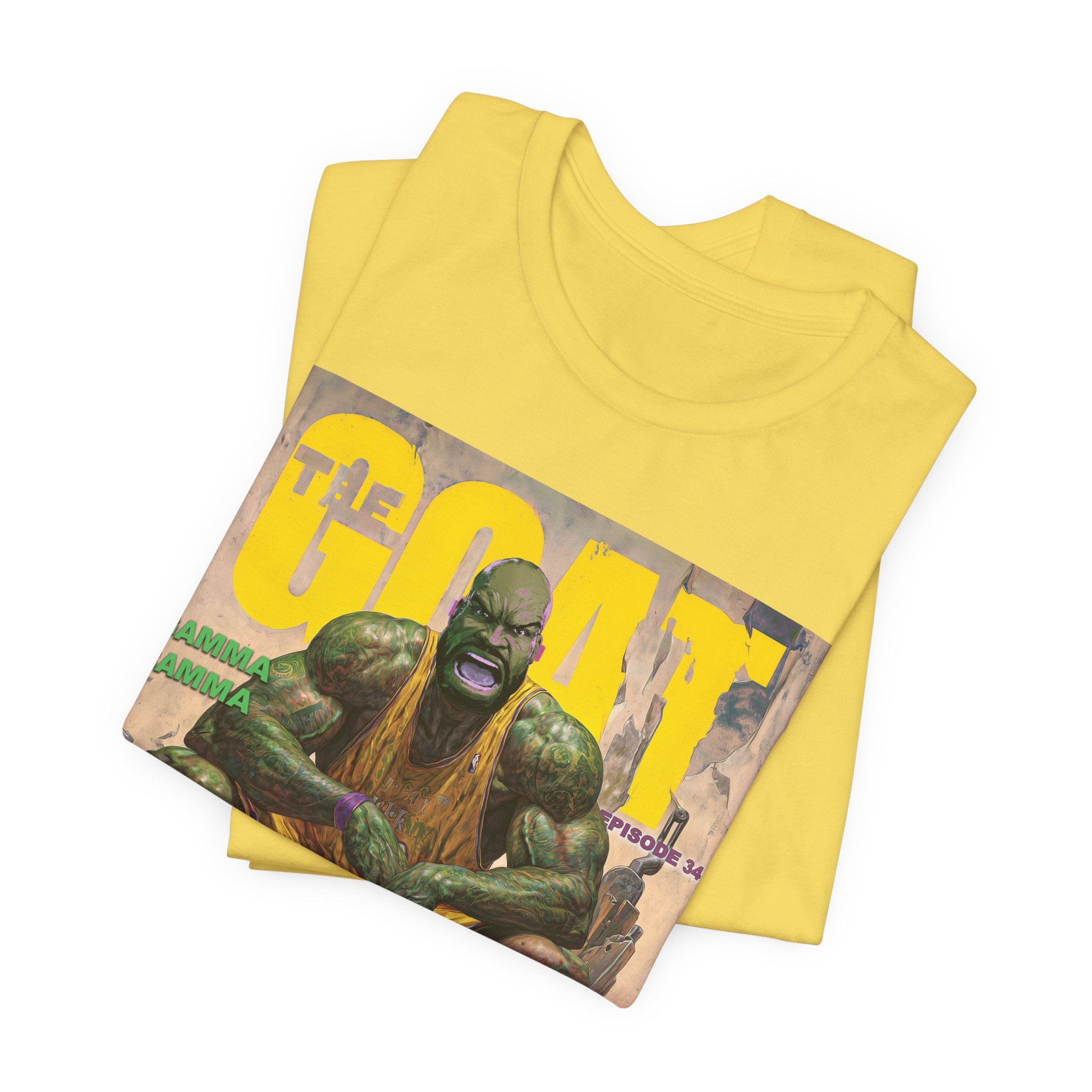 GOAT Comic Cover Tee — "You Wouldn't Like Me When I'm Angry" Graphic T-Shirt