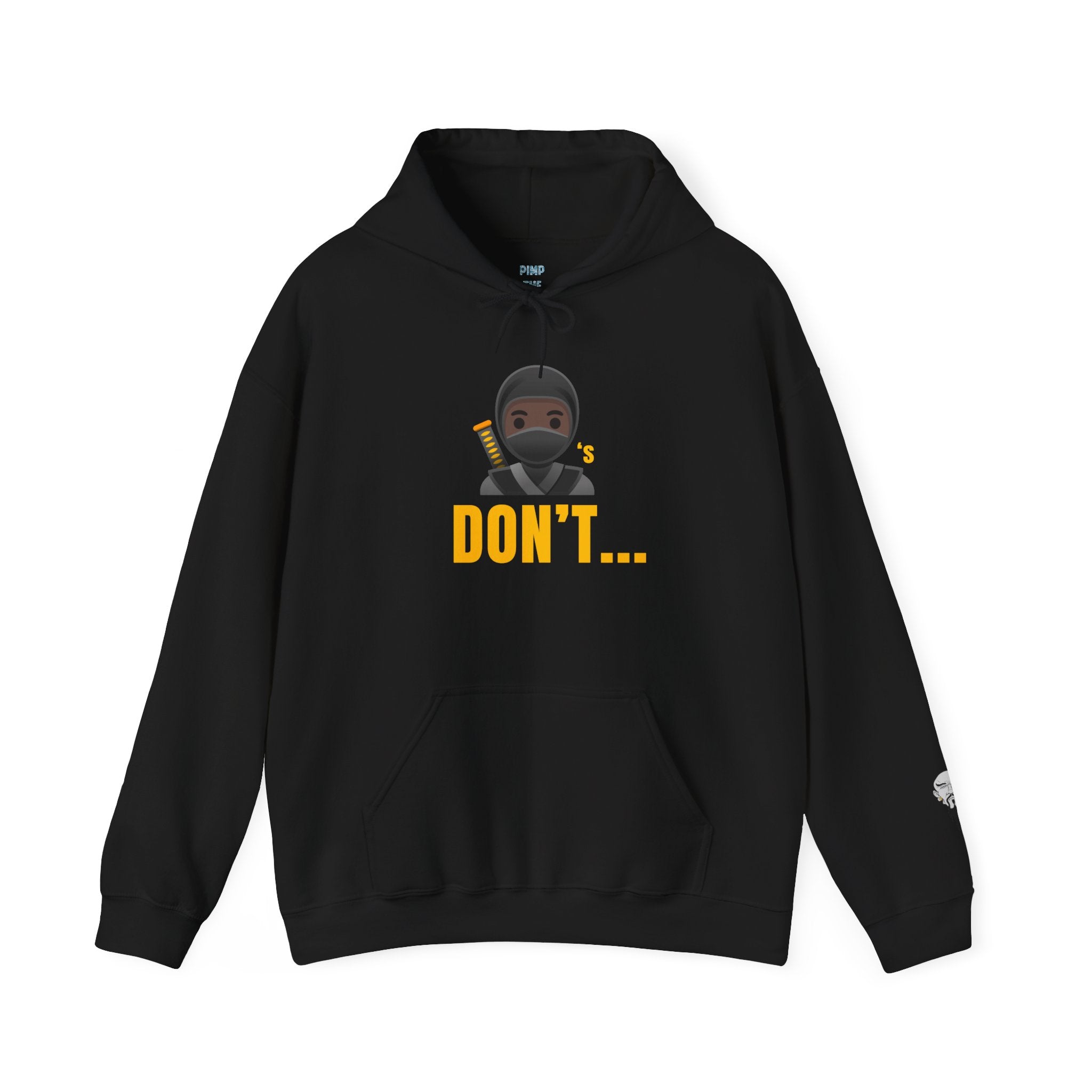 Don't... Ninja Graphic Hoodie — Funny Emoji Ninja Sweatshirt