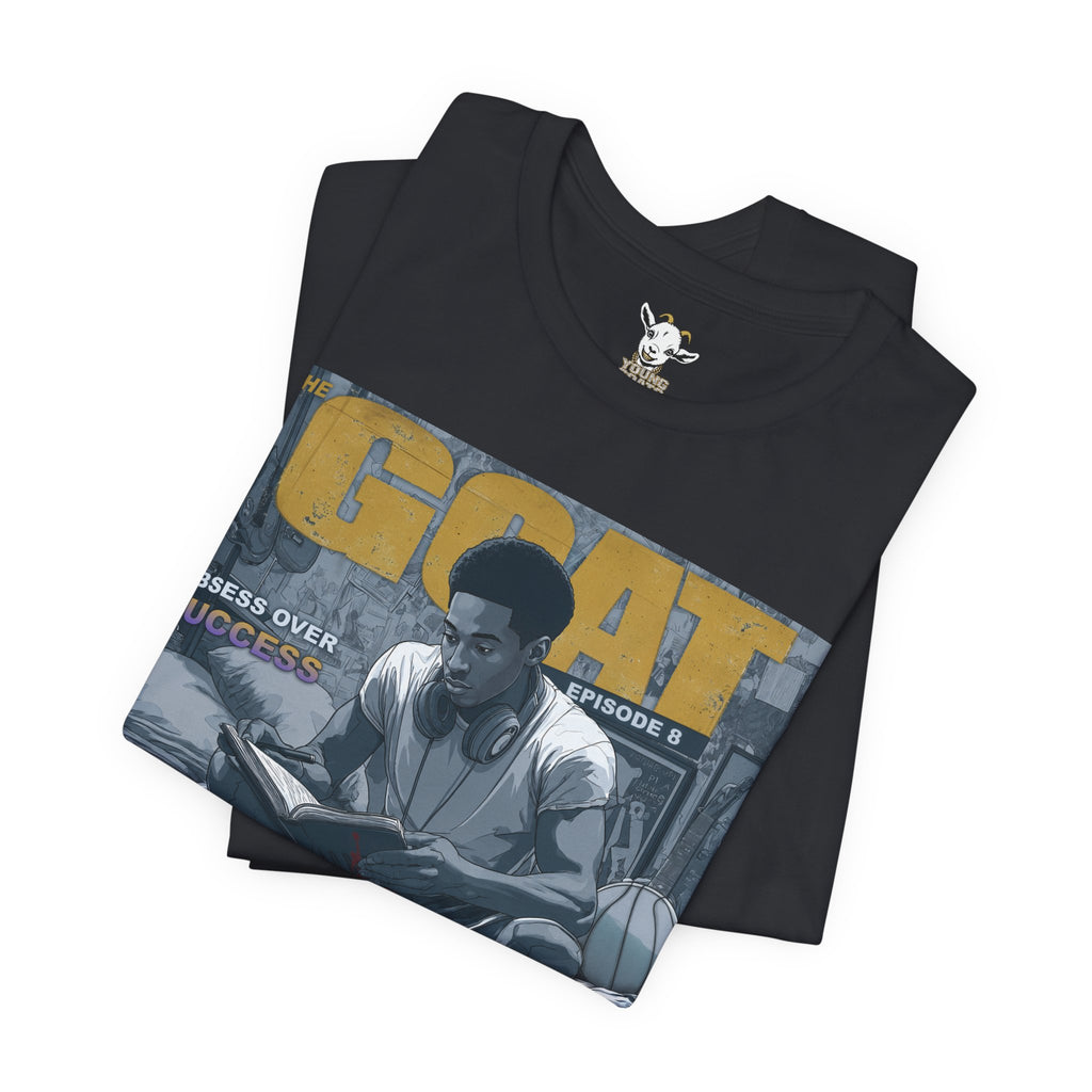 GOAT Magazine Graphic Tee — Vintage Hip-Hop Cover Design