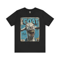 YOUNG GOATS Magazine Cover Tee — Funny Goat Graphic T-Shirt