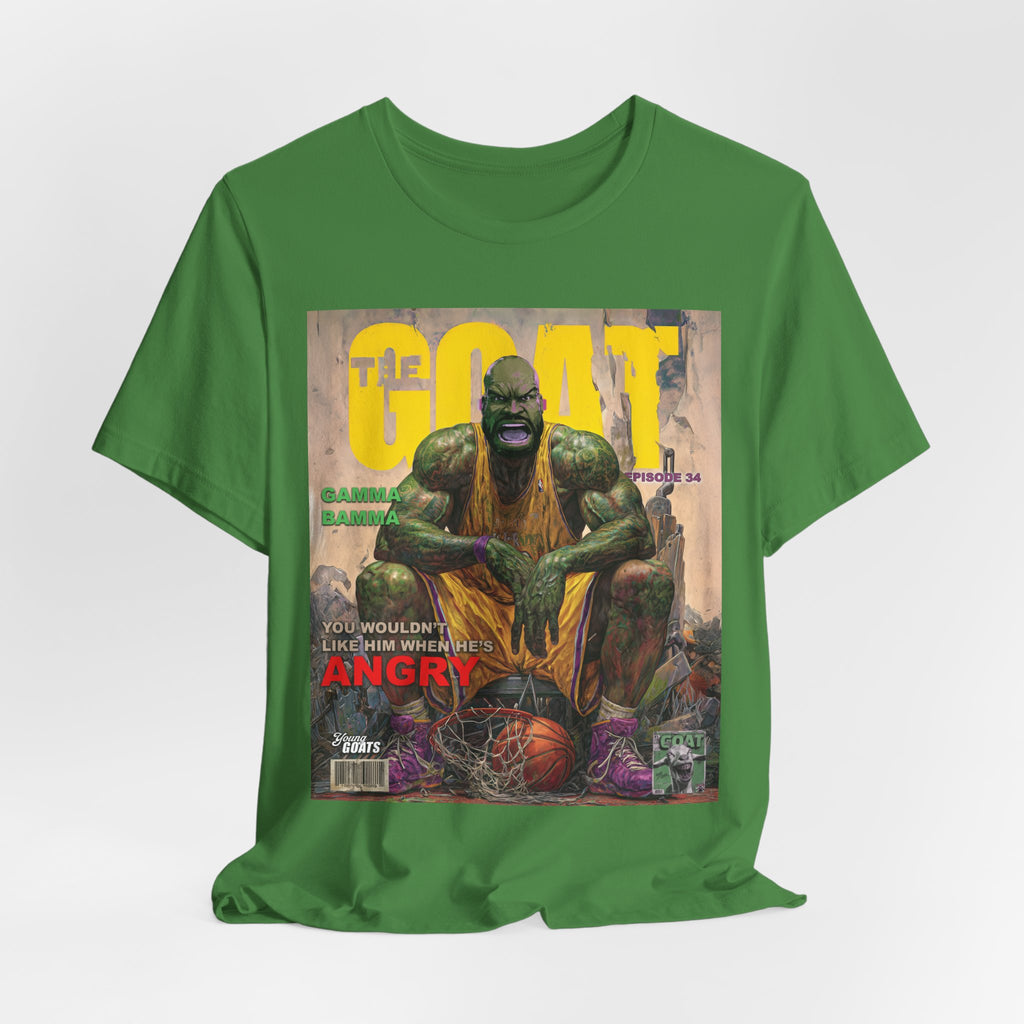 GOAT Comic Cover Tee — "You Wouldn't Like Me When I'm Angry" Graphic T-Shirt
