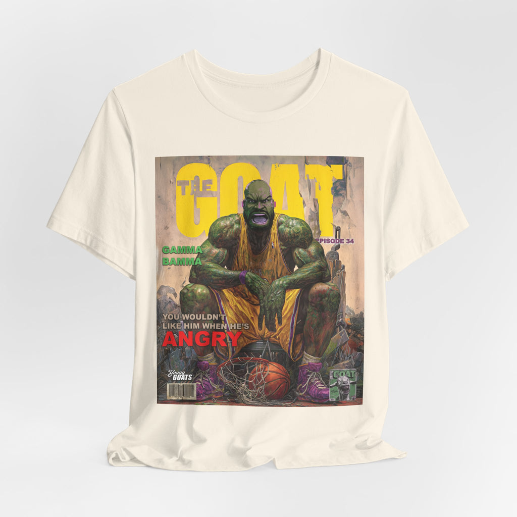 GOAT Comic Cover Tee — "You Wouldn't Like Me When I'm Angry" Graphic T-Shirt