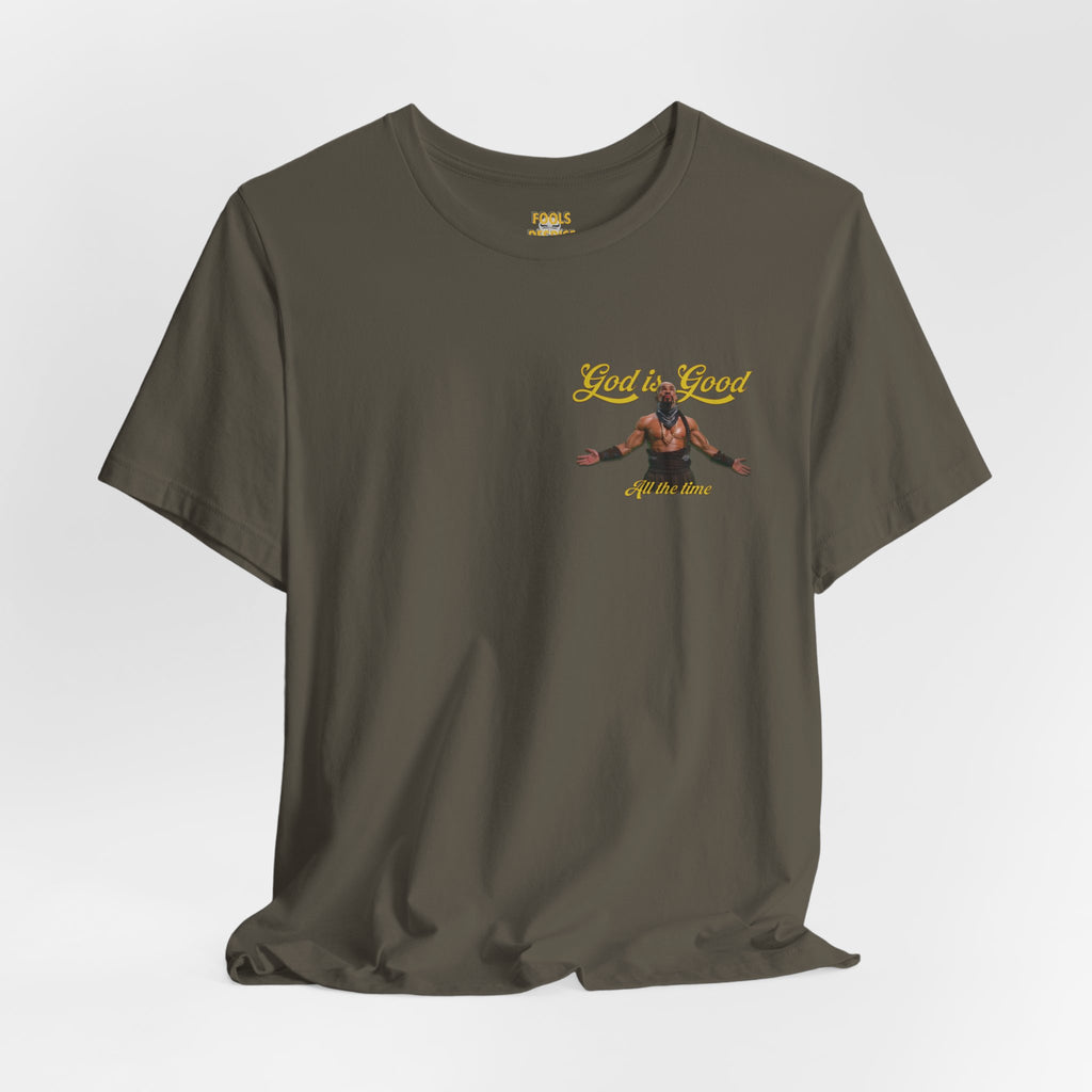 God Is Good Tee — Inspirational Faith Graphic T‑Shirt ("God is Good All the Time")