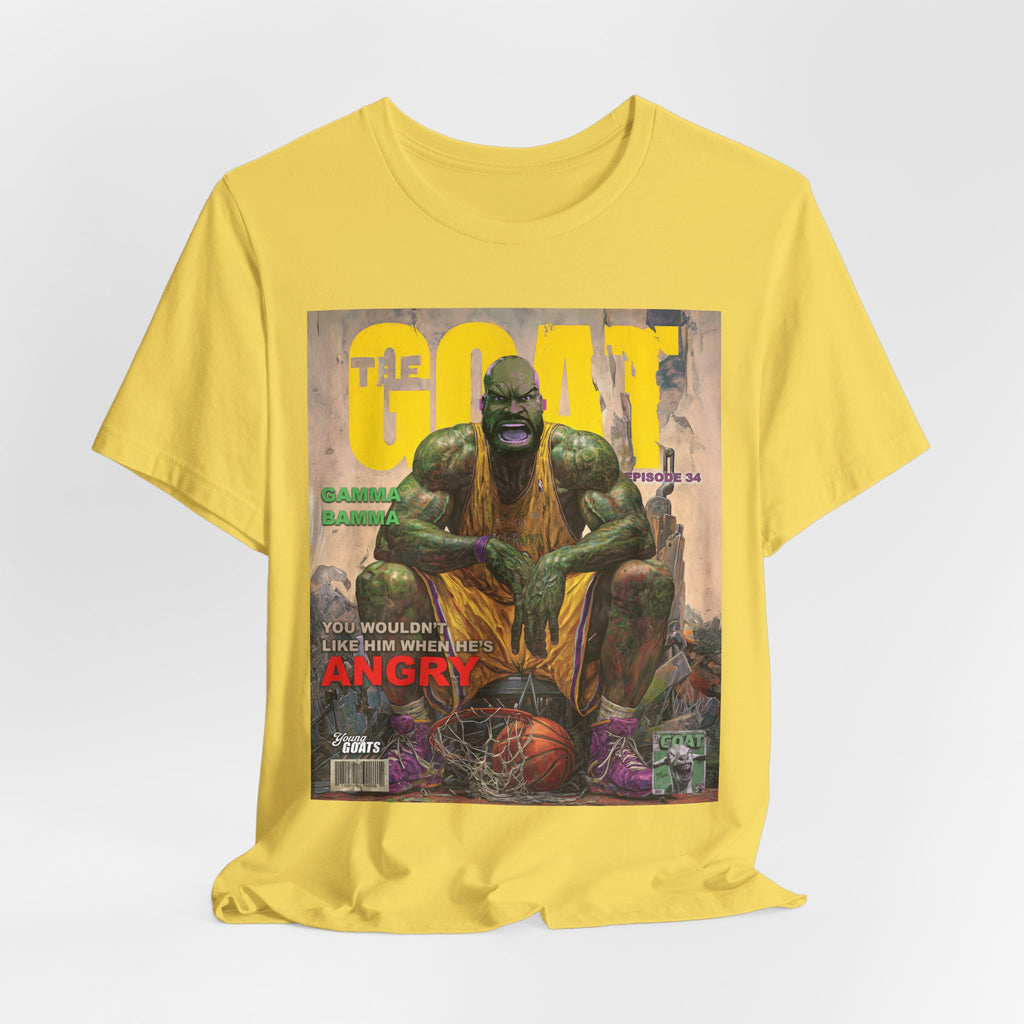 GOAT Comic Cover Tee — "You Wouldn't Like Me When I'm Angry" Graphic T-Shirt