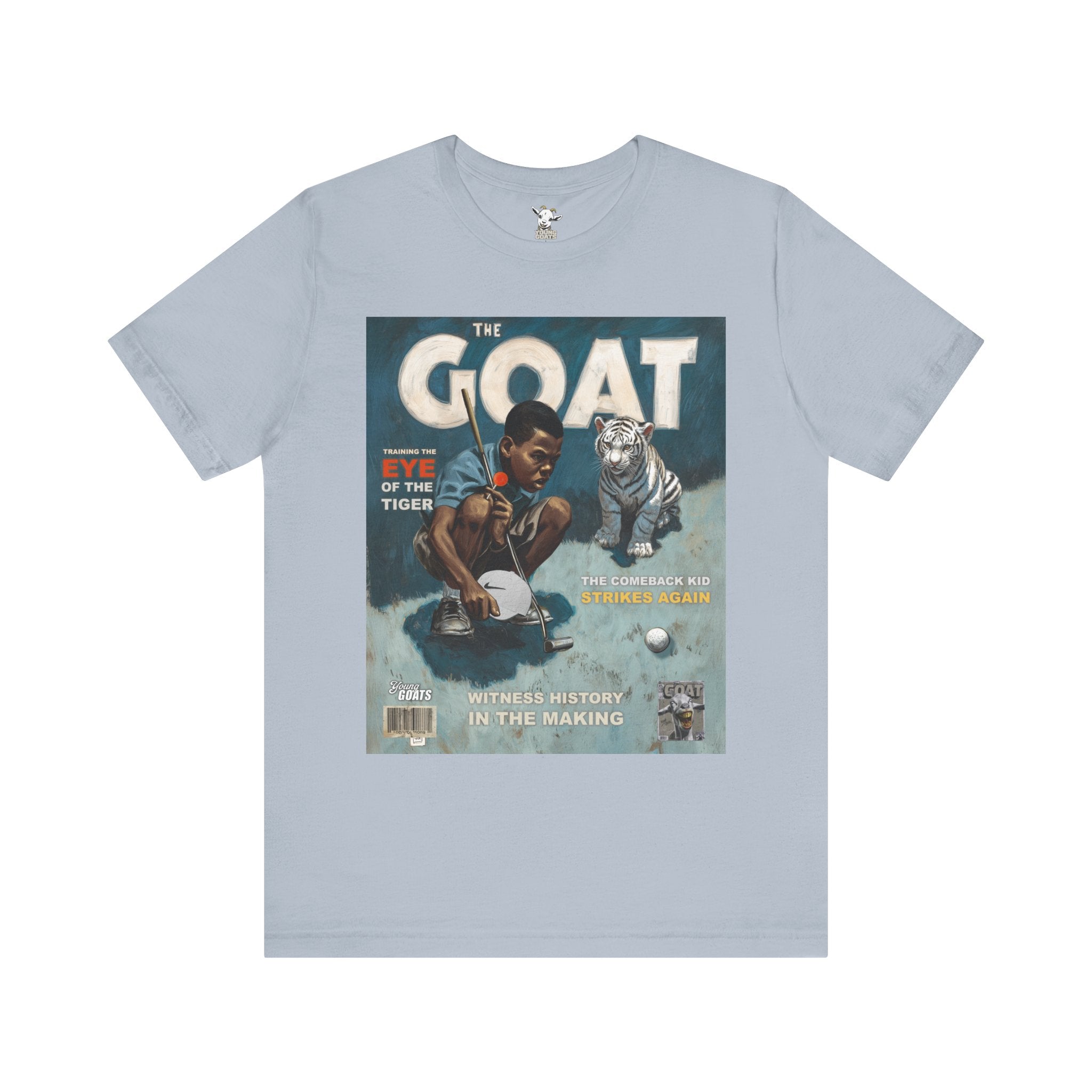The GOAT Vintage Boxing Tee — "Eye of the Tiger" Retro Sports Graphic Shirt