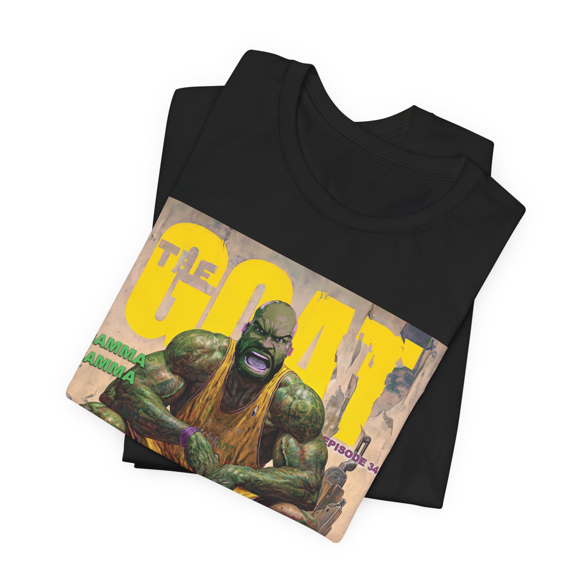GOAT Comic Cover Tee — "You Wouldn't Like Me When I'm Angry" Graphic T-Shirt