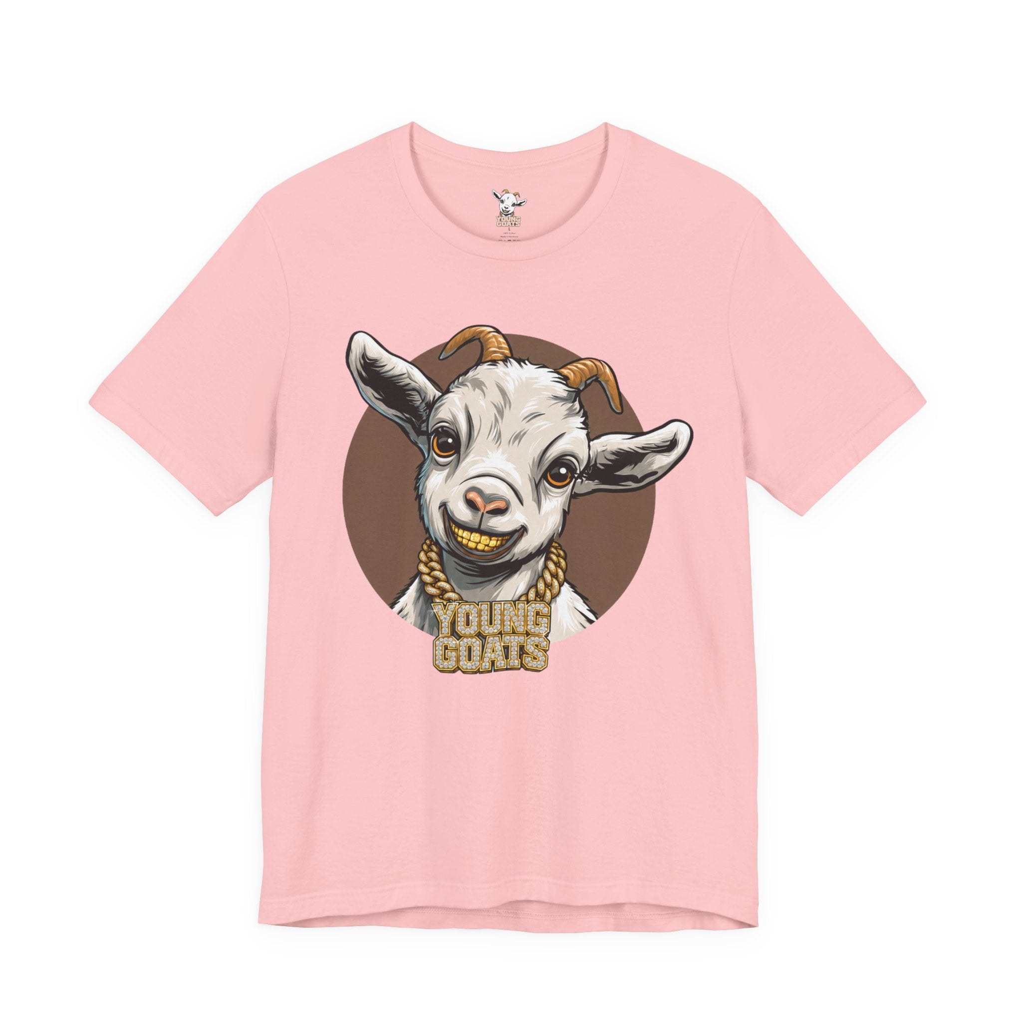 Young Goats Graphic Tee — Cute Goat Illustration T-Shirt