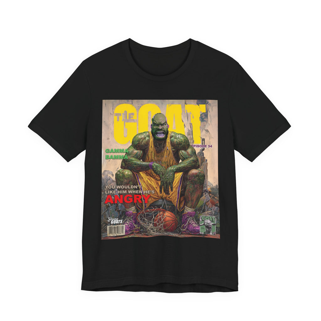 GOAT Comic Cover Tee — "You Wouldn't Like Me When I'm Angry" Graphic T-Shirt
