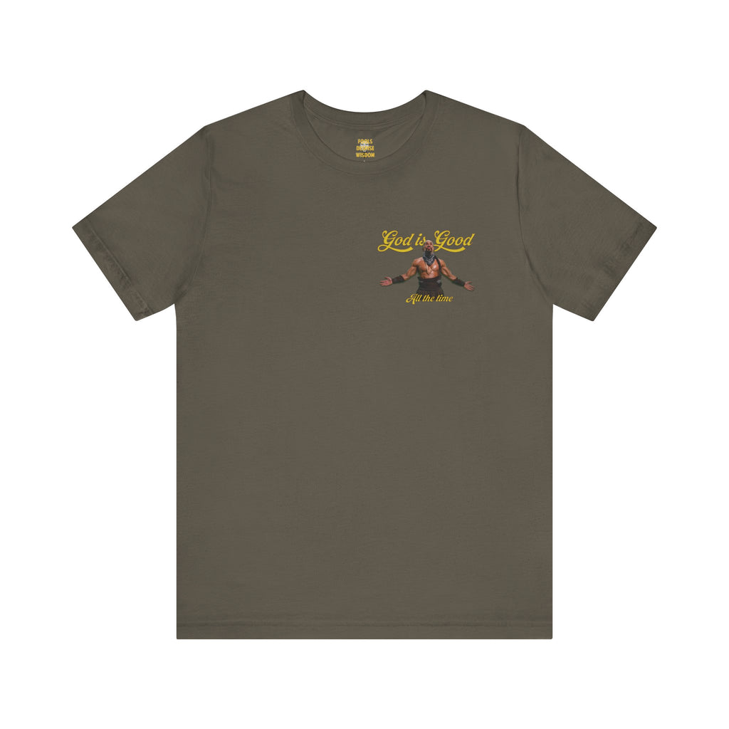 God Is Good Tee — Inspirational Faith Graphic T‑Shirt ("God is Good All the Time")