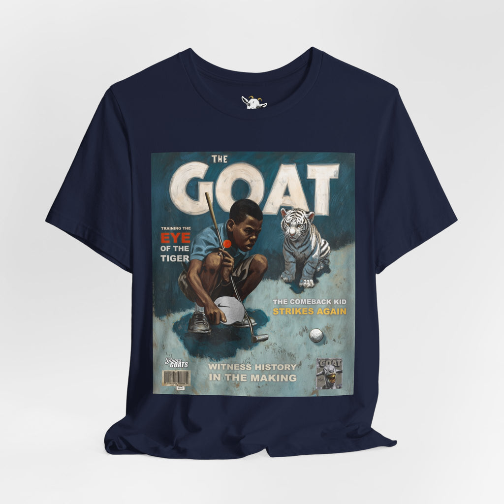 The GOAT Vintage Boxing Tee — "Eye of the Tiger" Retro Sports Graphic Shirt
