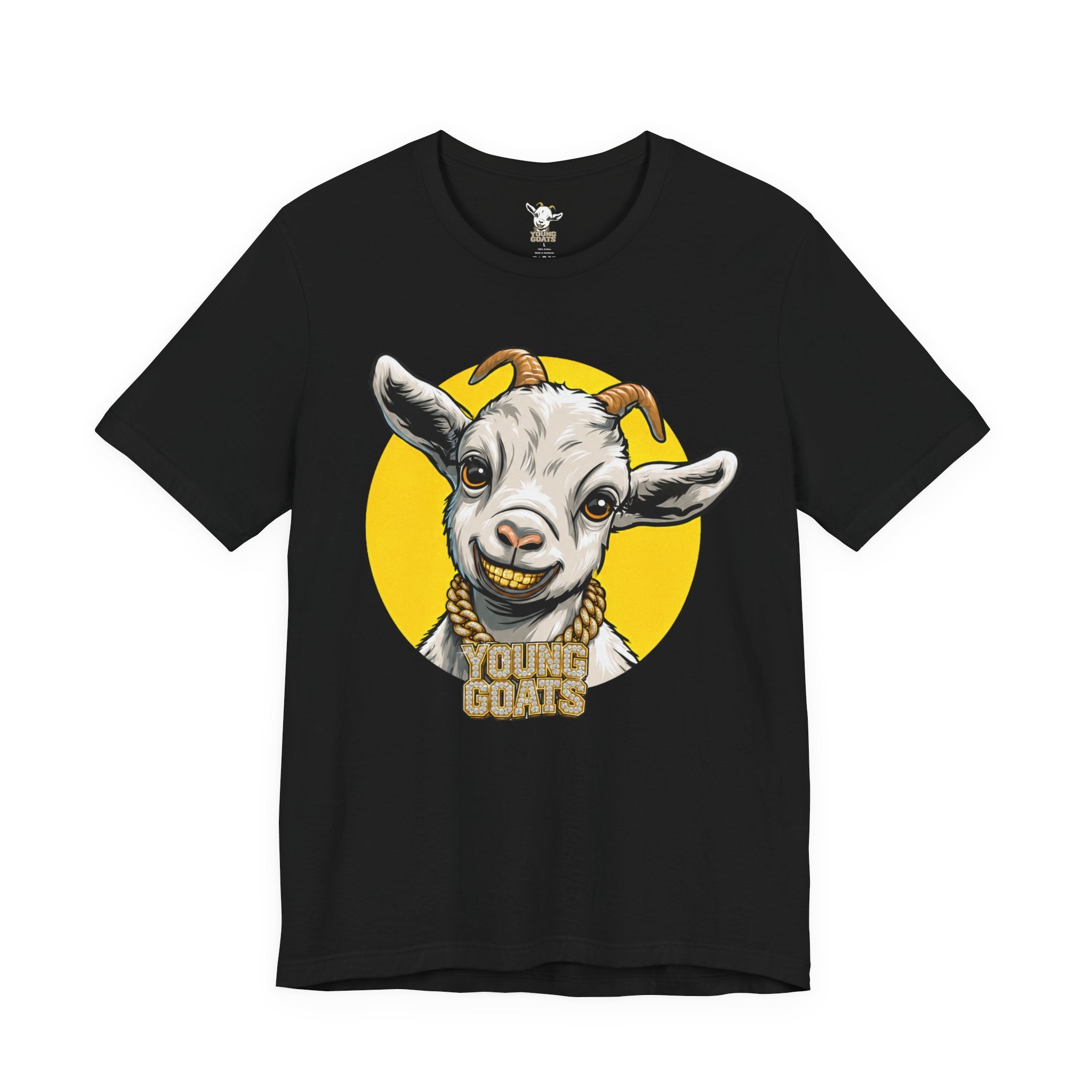 Young Goats Graphic Tee — Cute Goat Illustration T-Shirt