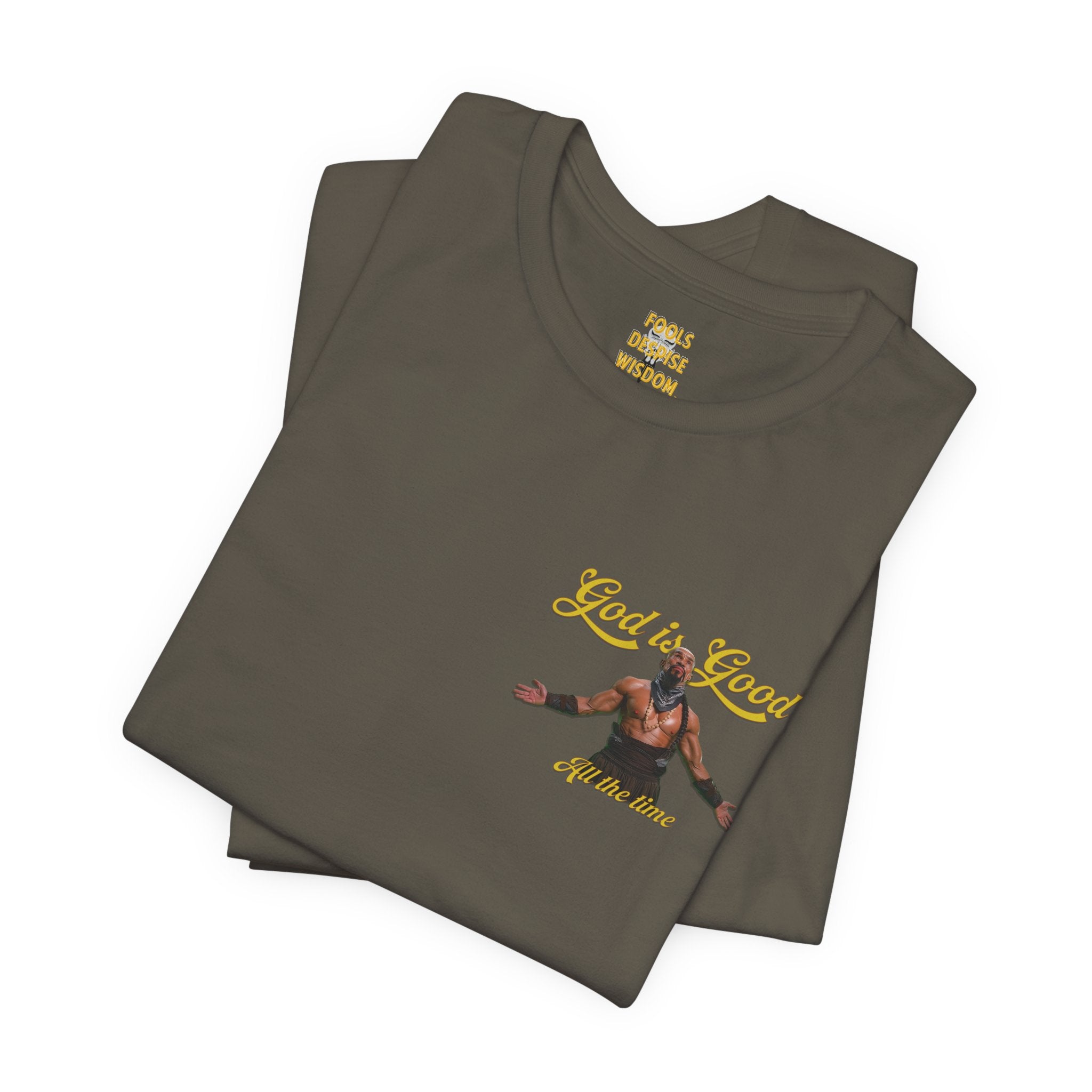 God Is Good Tee — Inspirational Faith Graphic T‑Shirt ("God is Good All the Time")