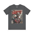 GOAT Comic Style Superman Tee - Vintage Superhero Graphic Shirt