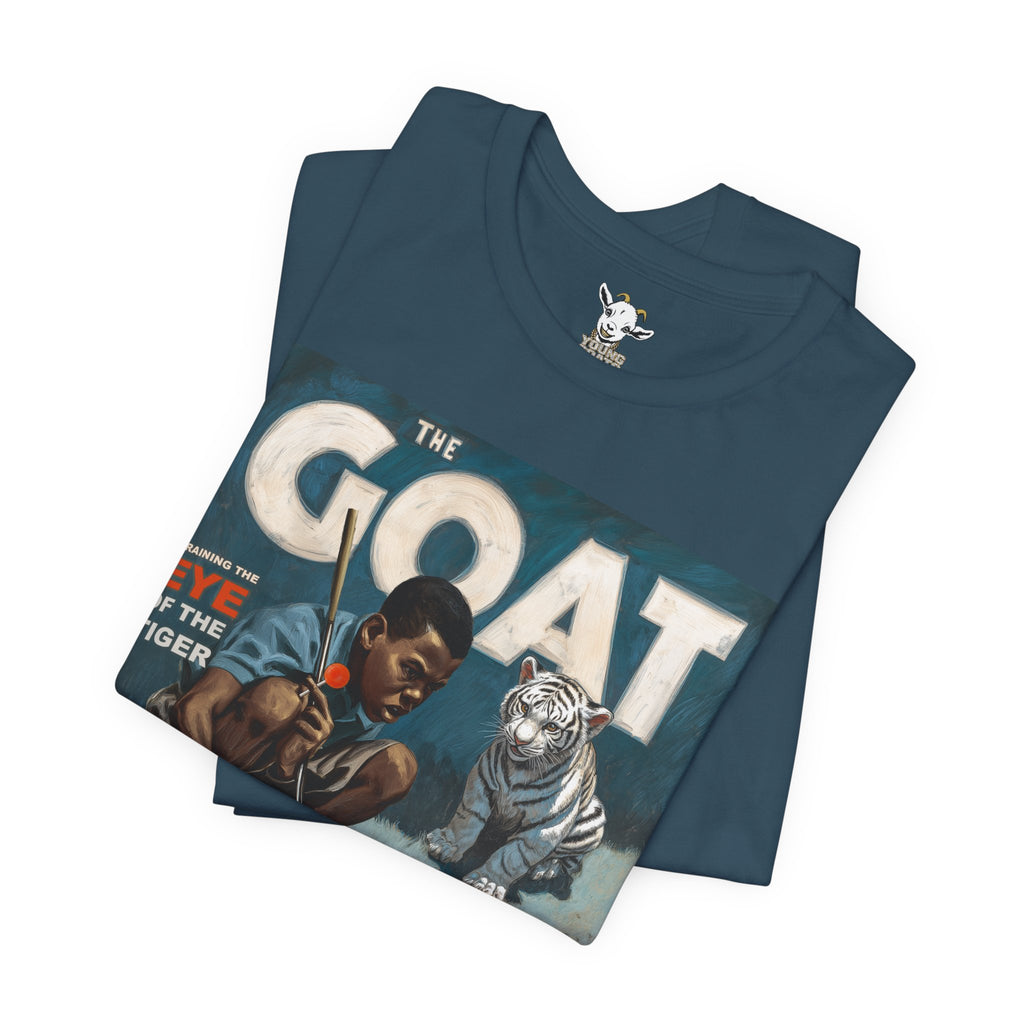 The GOAT Vintage Boxing Tee — "Eye of the Tiger" Retro Sports Graphic Shirt