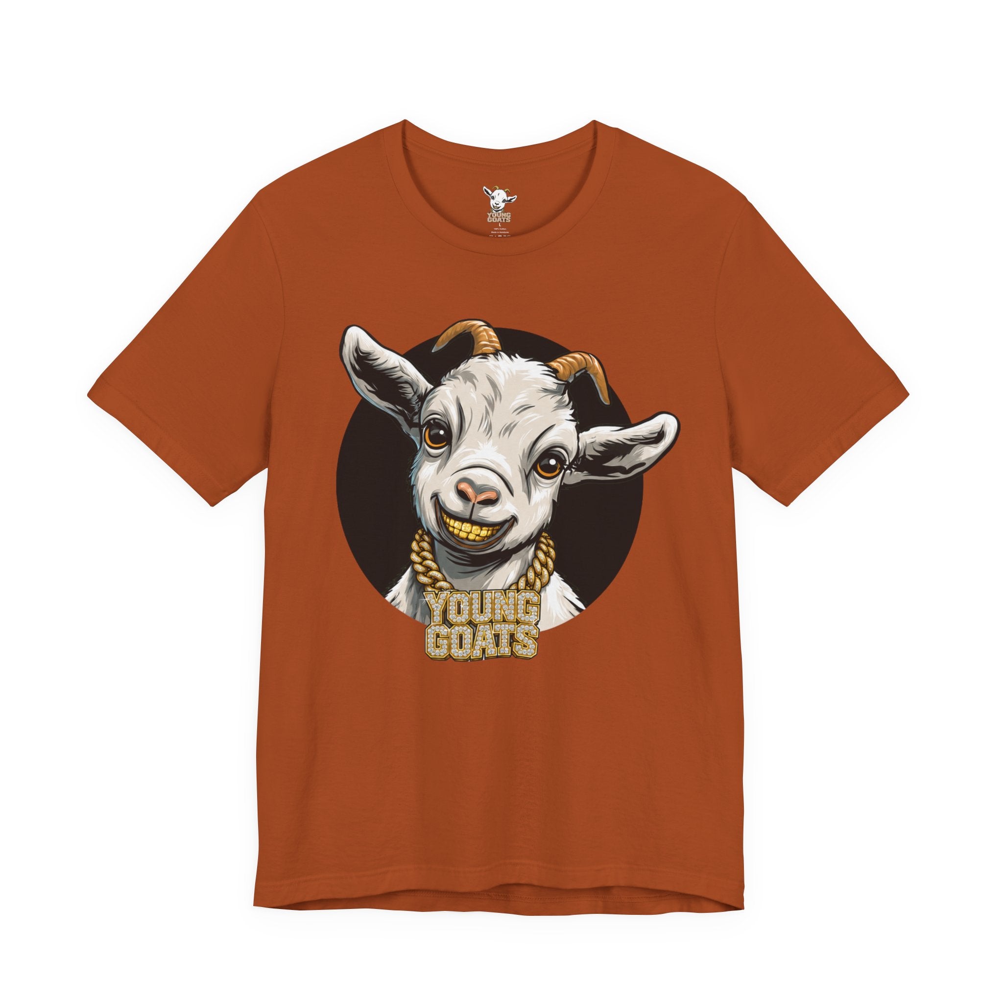 Young Goats Graphic Tee — Cute Goat Illustration T-Shirt