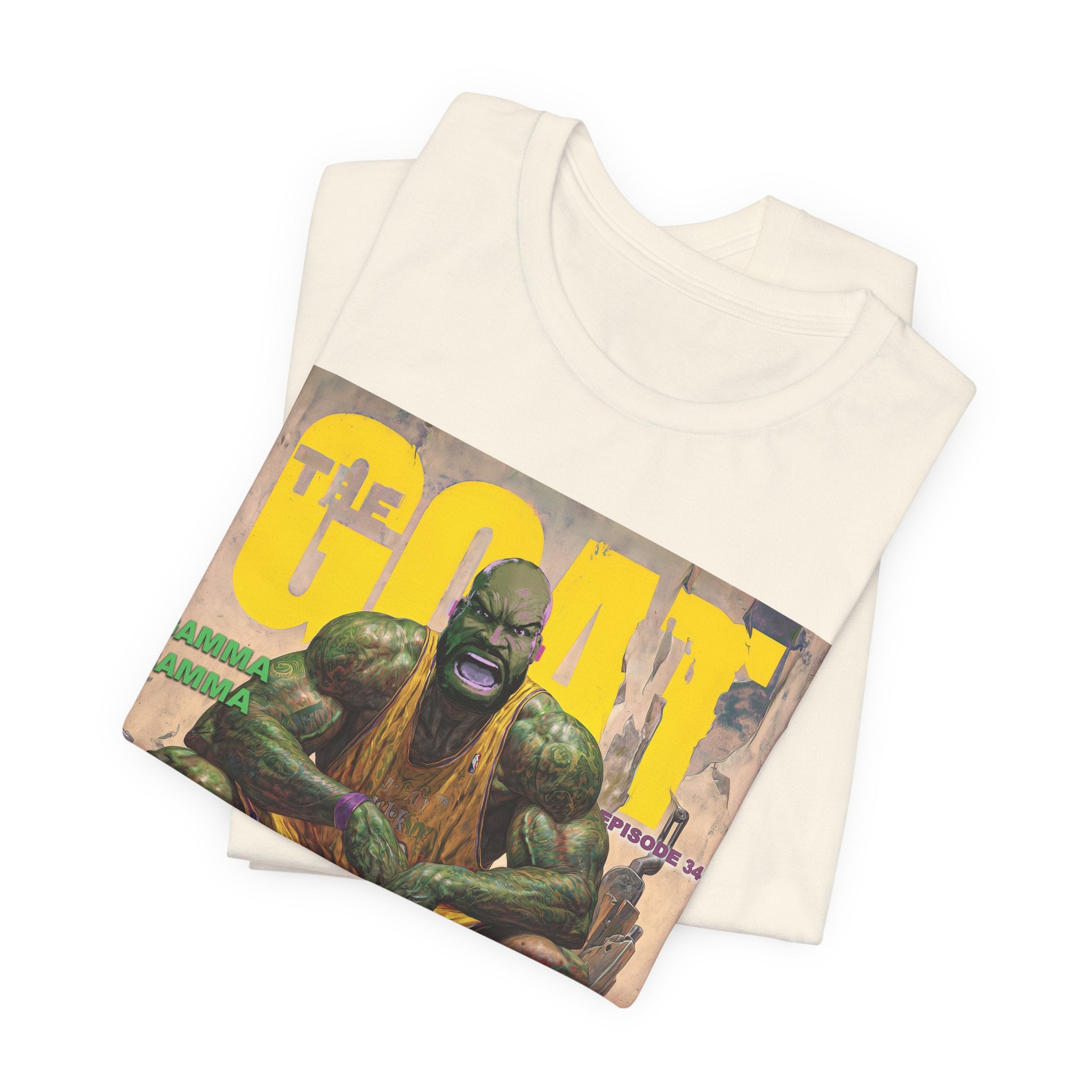 GOAT Comic Cover Tee — "You Wouldn't Like Me When I'm Angry" Graphic T-Shirt