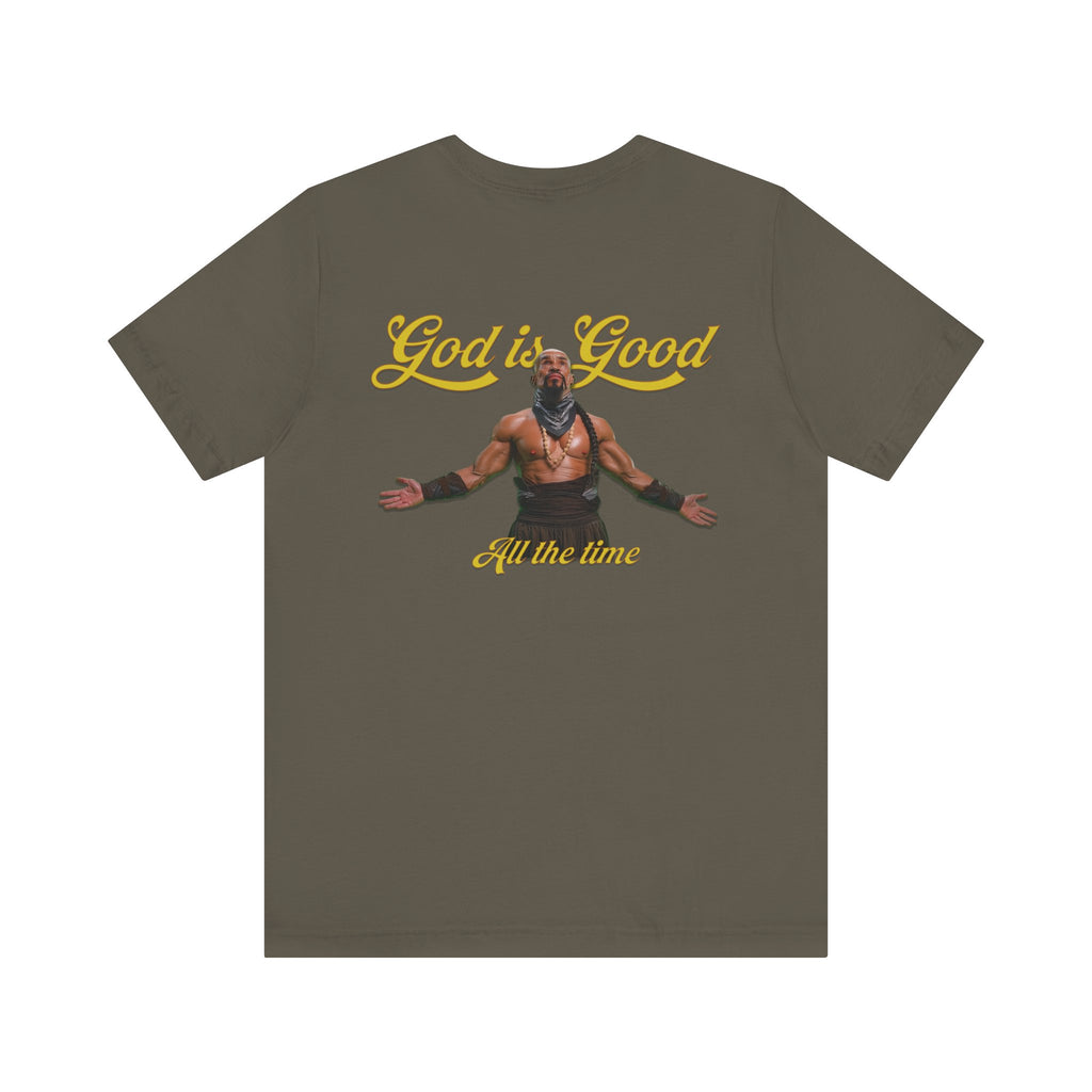 God Is Good Tee — Inspirational Faith Graphic T‑Shirt ("God is Good All the Time")