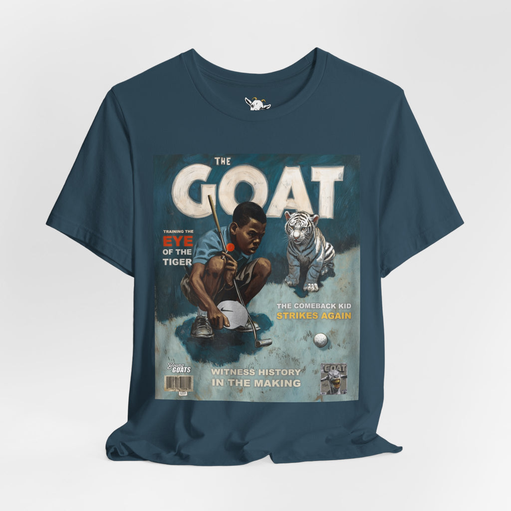 The GOAT Vintage Boxing Tee — "Eye of the Tiger" Retro Sports Graphic Shirt