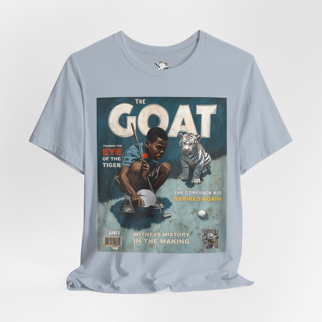 The GOAT Vintage Boxing Tee — "Eye of the Tiger" Retro Sports Graphic Shirt